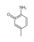 5-甲基-2-氨基吡啶1-氧化物结构式