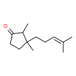Cyclopentanone, 2,3-dimethyl-3-(4-methyl-3-pentenyl)- (9CI)结构式