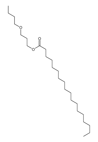 Alpha-(1-氧代十八烷基)-Ω-丁氧基聚[氧(甲基-1,2乙二基)]结构式