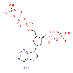 deoxyadenosine-5'-tri-3'-diphosphate Structure