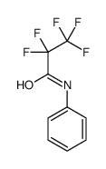 2,2,3,3,3-pentafluoro-N-phenylpropanamide结构式