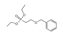 Diethyl[2-(benzyloxy)ethyl]phosphonate Structure