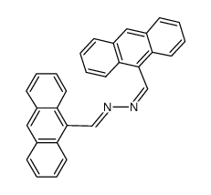 (E,Z)-9-anthraldehyde azine结构式