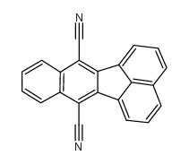 7,12-二氰基苯并[k]荧蒽结构式