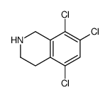 5,7,8-trichloro-1,2,3,4-tetrahydroisoquinoline Structure