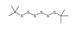 di-tert-butyl hexasulphide结构式