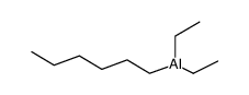 diethyl(hexyl)aluminum结构式