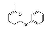 6-methyl-2-phenylsulfanyl-3,4-dihydro-2H-pyran Structure