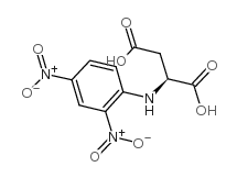 L-Aspartic acid,N-(2,4-dinitrophenyl)- Structure