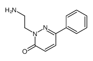 2-(2-Aminoethyl)-6-phenylpyridazin-3(2H)-one Structure