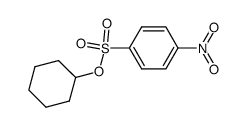 cyclohexyl p-nitrobenzenesulfonate Structure