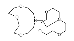 10-[2-(1,4,7-trioxa-10-azacyclododec-10-yl)ethyl]-1,4,7-trioxa-10-azacyclododecane结构式