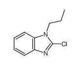 1H-Benzimidazole,2-chloro-1-propyl-(9CI) Structure