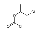 Chloroformic acid 2-chloro-1-methylethyl ester Structure