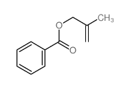 2-Propen-1-ol,2-methyl-, 1-benzoate结构式