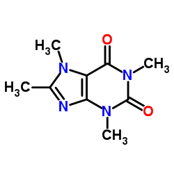1,3,7,8-四甲基黄嘌呤结构式