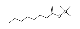 2-(trimethylsiloxy)non-1-ene Structure