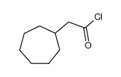 cycloheptyl-acetyl chloride结构式