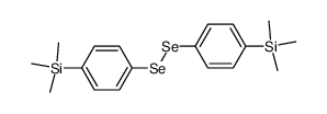 bis[4-(trimethylsilyl)phenyl]diselenide结构式