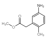 2-(-氨基-2-甲基苯基)乙酸甲酯结构式