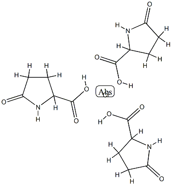 tris(5-oxo-DL-prolinato-N1,O2)chromium structure