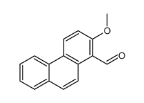 2-methoxy-phenanthrene-1-carbaldehyde结构式
