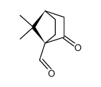7,7-Dimethyl-2-oxobicyclo[2.2.1]heptane-1-carbaldehyde结构式