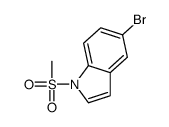 5-bromo-1-methylsulfonylindole Structure