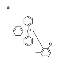 (2-methoxy-6-methylphenyl)methyl-triphenylphosphanium,bromide Structure