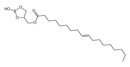 Z-(2-羟基-1,3,2-二氧硼戊环-4-基)-9-十八烯酸甲酯结构式