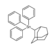 Stannane, triphenyltricyclo[3.3.1.13,7]dec-2-yl Structure