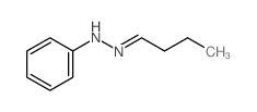 N-(butylideneamino)aniline Structure