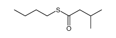 S-butyl 3-methylbutanethioate Structure