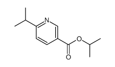 propan-2-yl 6-propan-2-ylpyridine-3-carboxylate结构式