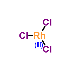 氯化铑(III)结构式