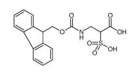 N-Fmoc-α-sulfo-β-alanine Structure