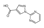 1-(嘧啶-2-基)-1H-吡唑-4-甲酸结构式