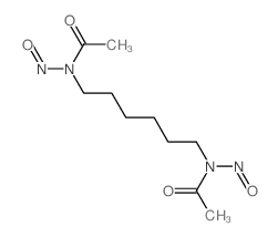 Acetamide,N,N'-hexamethylenebis[N-nitroso- (6CI,7CI,8CI)结构式