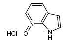 1H-pyrrolo[2,3-b]pyridine 7-oxide hydrochloride Structure