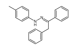 deoxybenzoin-p-tolylhydrazone结构式