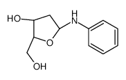 2-Deoxy-N-phenyl-L-erythropentofuranosylamine Structure