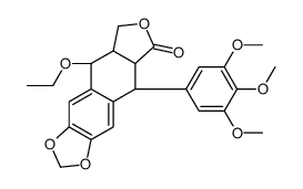 picropodophyllin-1-ethyl ether结构式