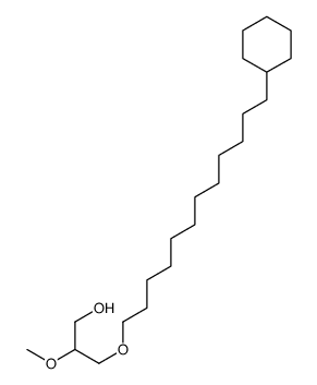 3-(12-cyclohexyldodecoxy)-2-methoxypropan-1-ol Structure