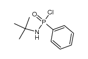 racemic N-t-butyl-P-phenylphosphonamidic chloride Structure