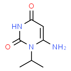 2,4(1H,3H)-PYRIMIDINEDIONE, 6-AMINO-1-(1-METHYLETHYL)- Structure