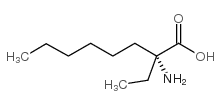(R)-2-氨基-2-乙基辛酸结构式