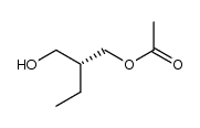 (R)-1-O-acetyl-2-ethyl-1,3-propanediol Structure