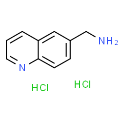 Quinolin-6-ylmethanamine dihydrochloride Structure