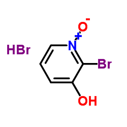 2-Bromo-3-hydroxypyridine-n-oxide HBr Structure