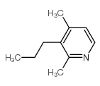 Pyridine, 2,4-dimethyl-3-propyl- (9CI)结构式